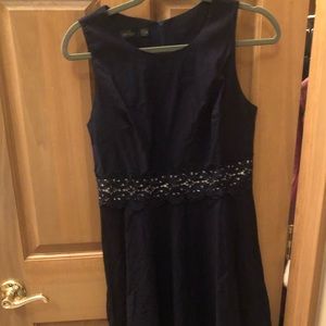 Homeyee dark blue dress